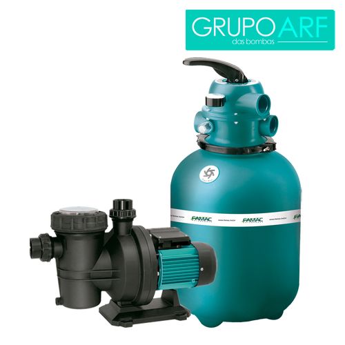 BOMBA DE PISCINA ESPA SILEN 100M + Filtro 750 Litros 115V - MOTOR 1,0CV Monofásica