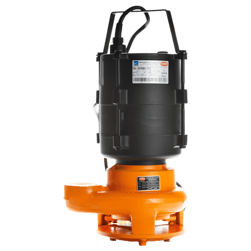 Bomba Drenagem Submersivel Thebe TSB 120 1,0Cv Rotor de 100mm Trifasico Motor Weg IP68 380V
