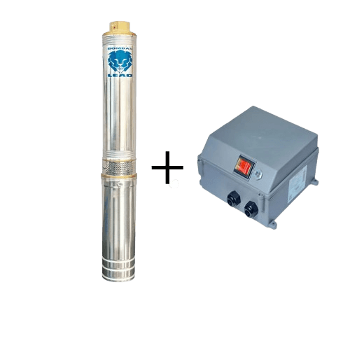 Bomba Submersa Leão 3" Polegadas 3R3PB-13 3/4Cv 127v Monofasico Com Painel