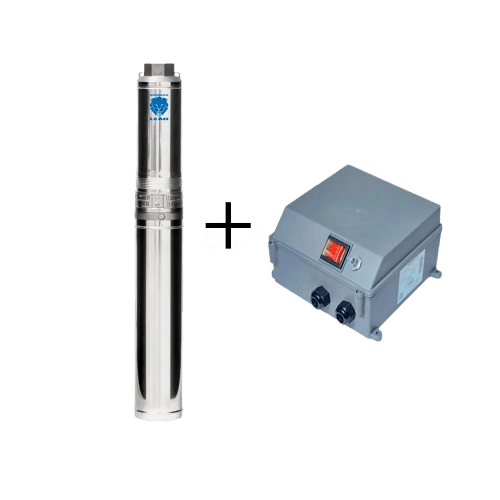 Bomba Submersa Leão 4" Polegadas 4R3RIA-19 1,5Cv 250v Monofasico B25 Com Painel